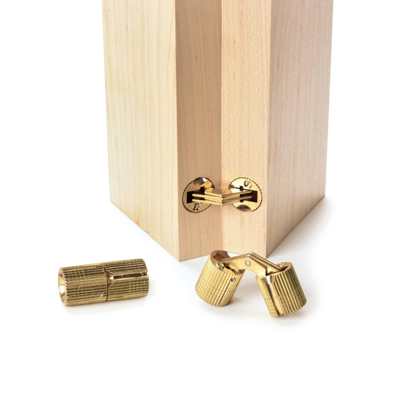 Barrel Hinge for 3/4" Panels - Pair